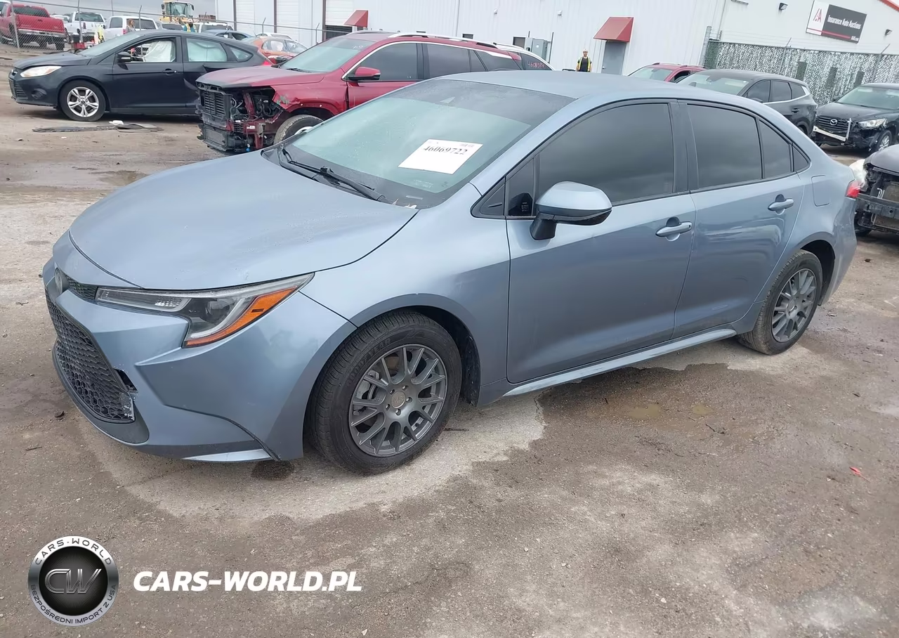 2020 Toyota Corolla Le VIN:JTDEPRAE7LJ040672 - 2