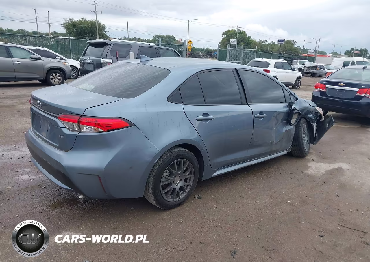 2020 Toyota Corolla Le VIN:JTDEPRAE7LJ040672 - 4