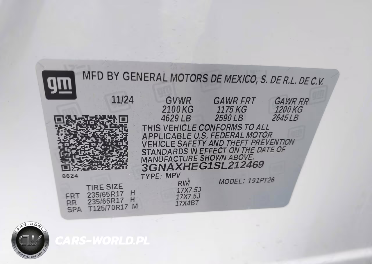 2025 Chevrolet Equinox Fwd Lt VIN:3GNAXHEG1SL212469 - 9