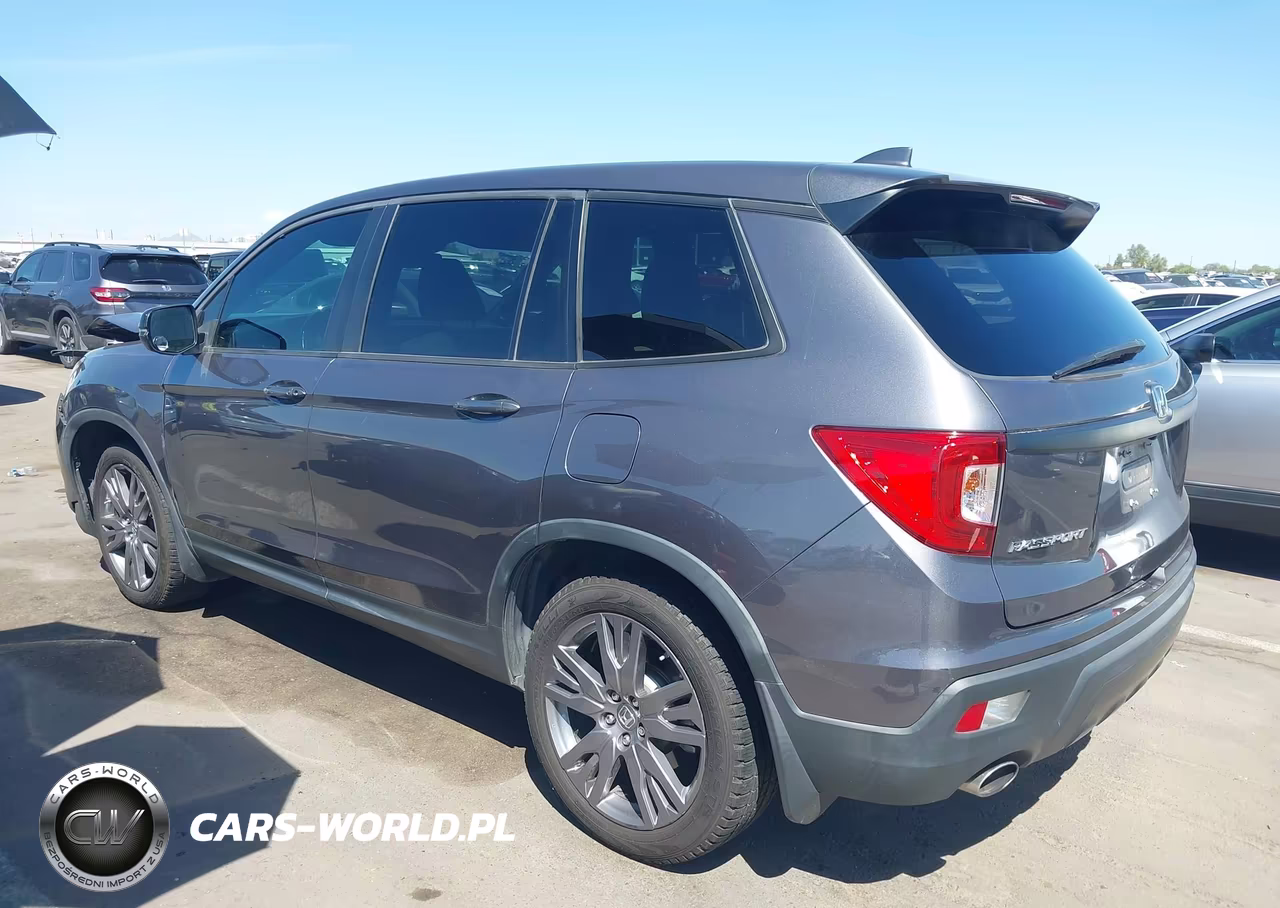 2020 Honda Passport 2Wd Ex-L VIN:5FNYF7H5XLB002466 - 3