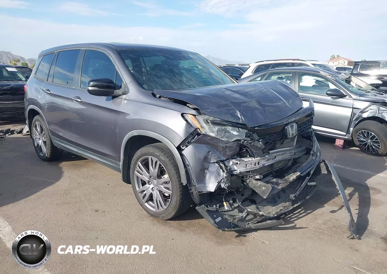 2020 Honda Passport 2Wd Ex-L VIN:5FNYF7H5XLB002466 - 6
