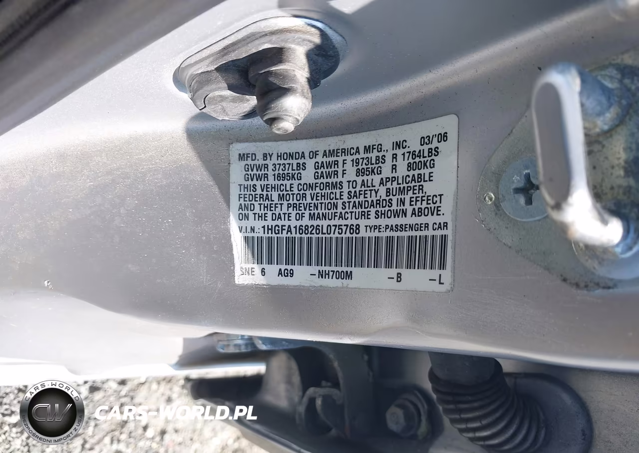 2009 Honda Accord 2.4 Lx-P VIN:1HGCP26499A166542 - 9