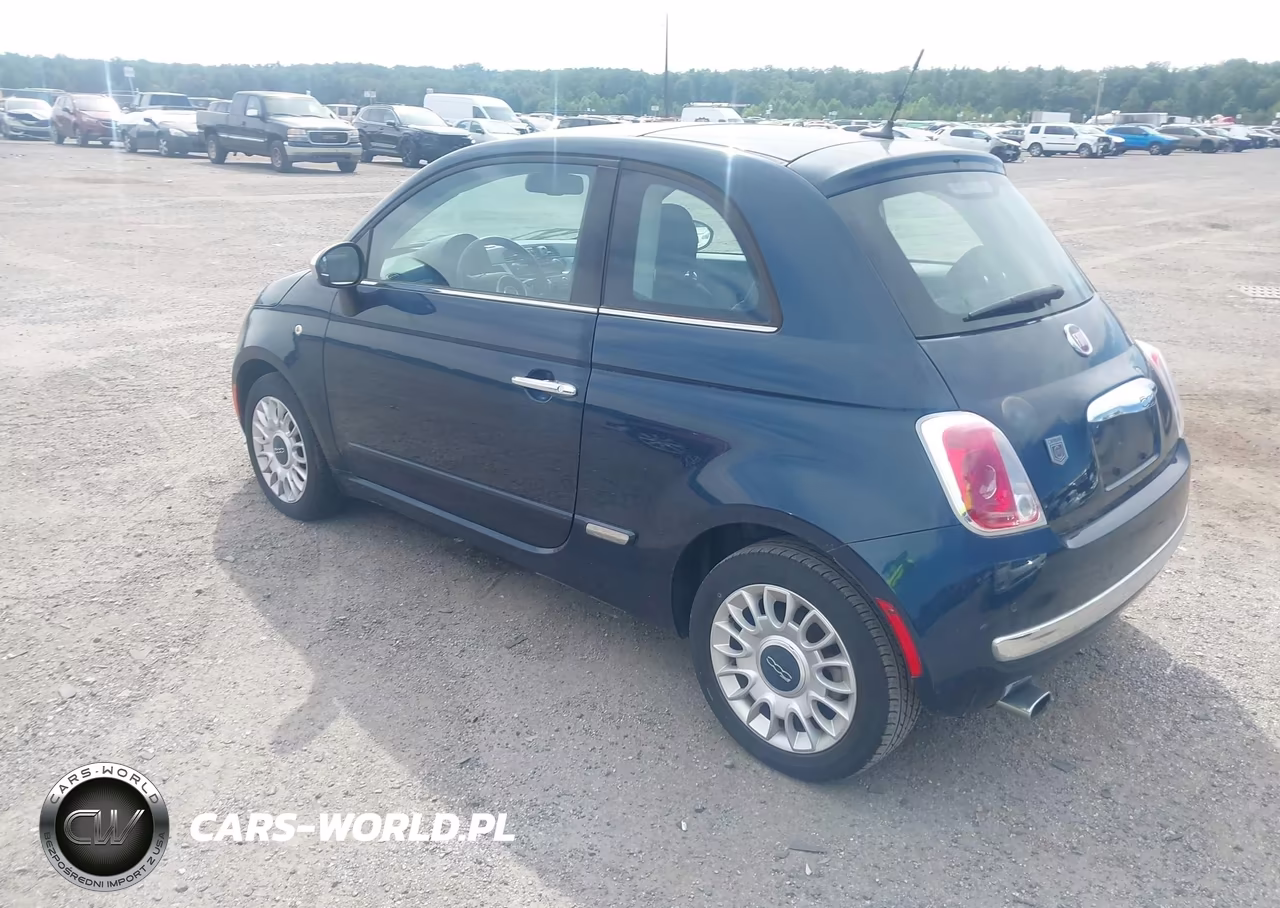 2013 Fiat 500 Lounge VIN:3C3CFFCR8DT573833 - 3