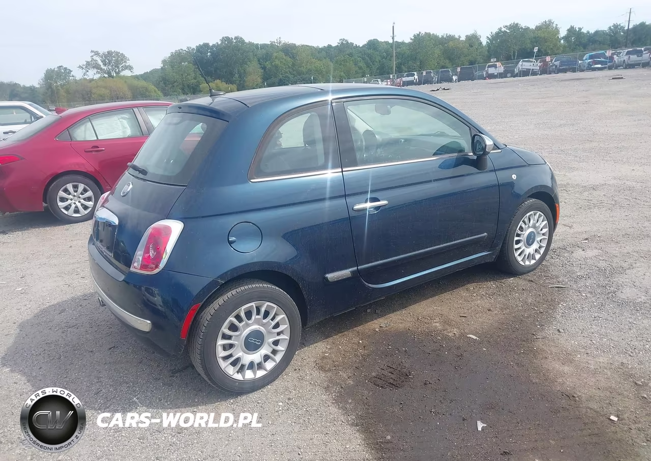 2013 Fiat 500 Lounge VIN:3C3CFFCR8DT573833 - 4