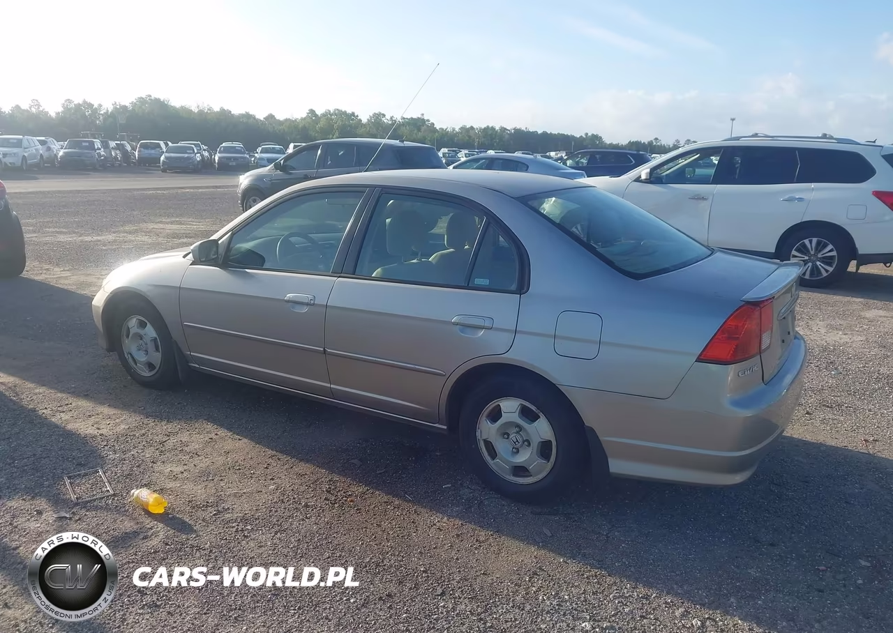 2005 Honda Civic Hybrid VIN:JHMES95635S015362 - 3