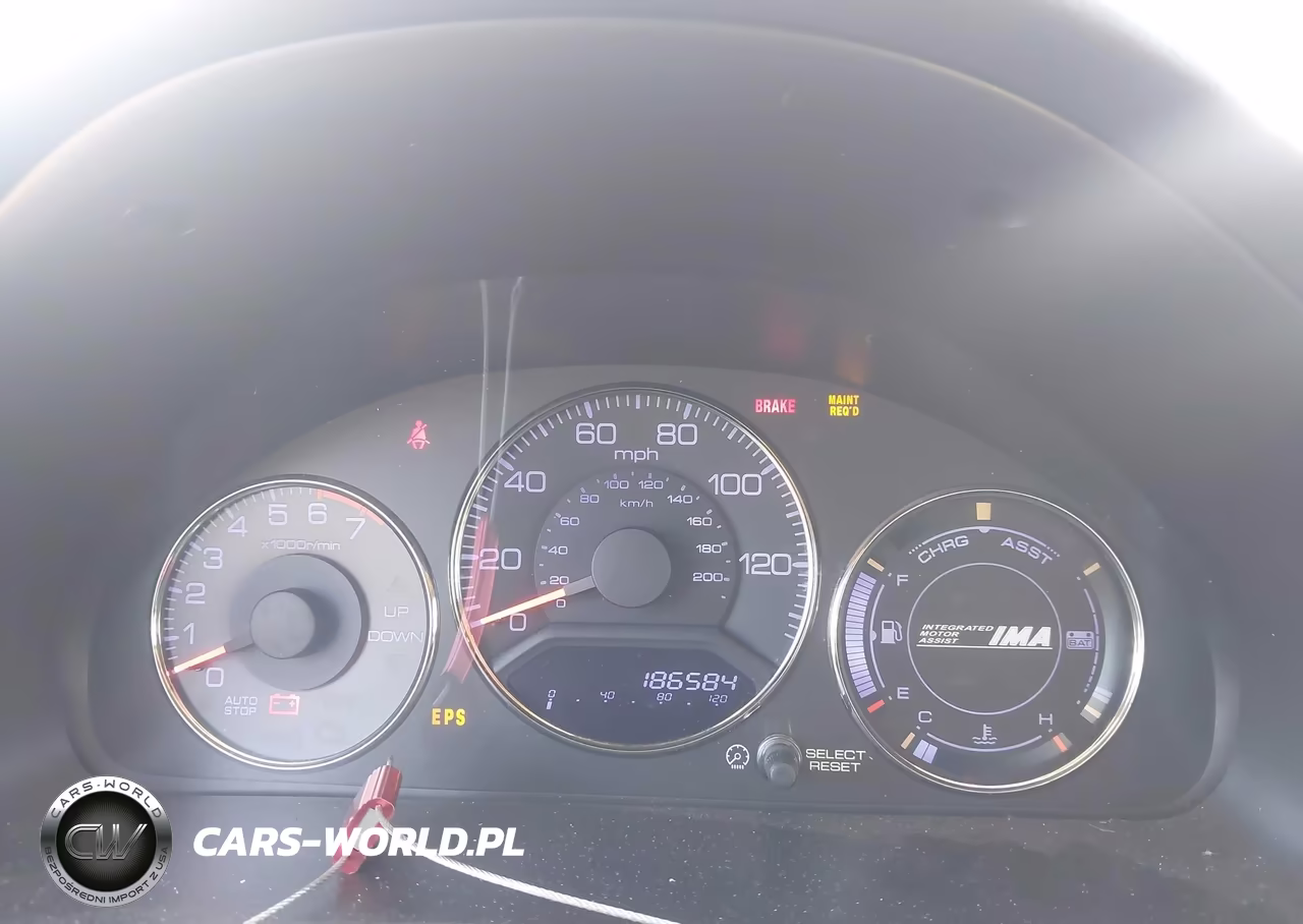 2005 Honda Civic Hybrid VIN:JHMES95635S015362 - 7