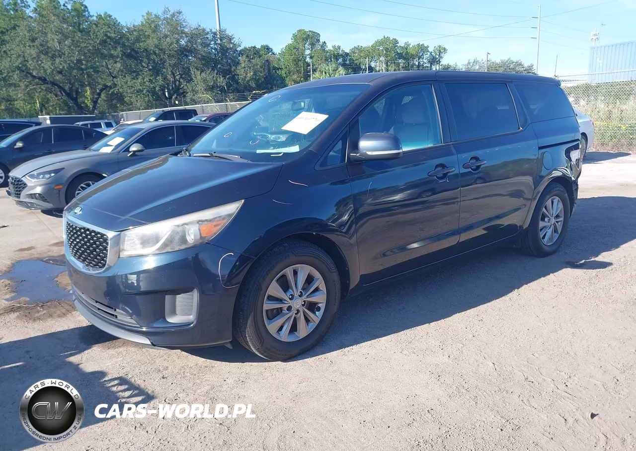 2017 Kia Sedona Lx VIN:KNDMB5C12H6226899 - 2