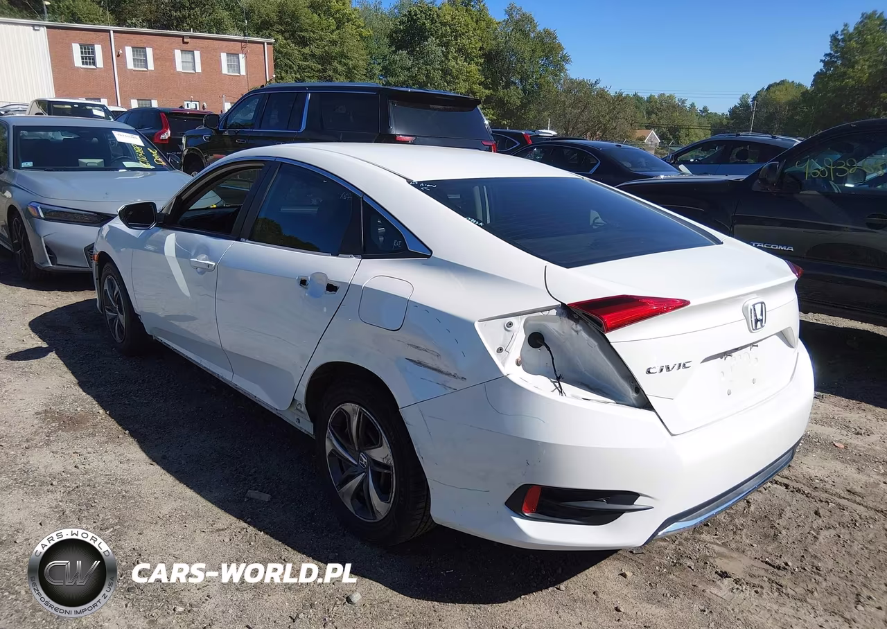 2019 Honda Civic Lx VIN:2HGFC2F6XKH600663 - 3