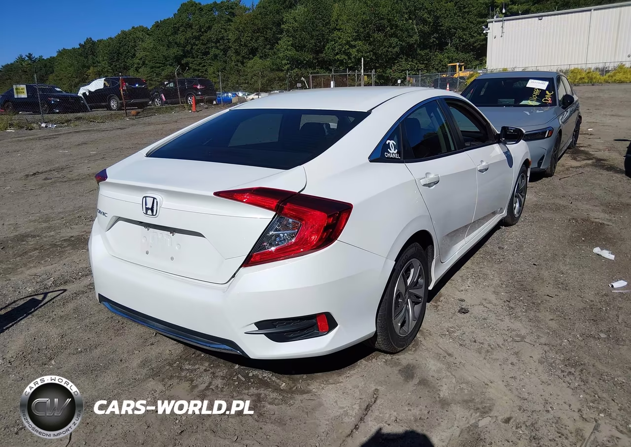 2019 Honda Civic Lx VIN:2HGFC2F6XKH600663 - 4