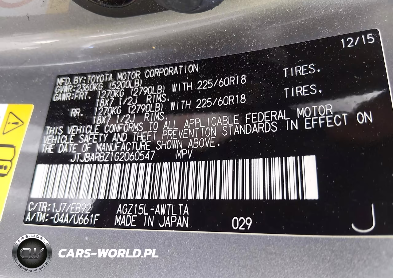 2016 Lexus Nx 200T F Sport VIN:JTJBARBZ1G2060547 - 8