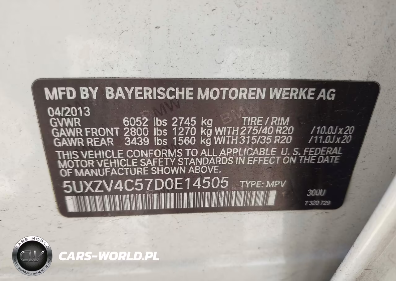 2013 BMW X5 xDrive35I-xDrive35I Premium-xDrive35I Sport Activity VIN:5UXZV4C57D0E14505 - 9