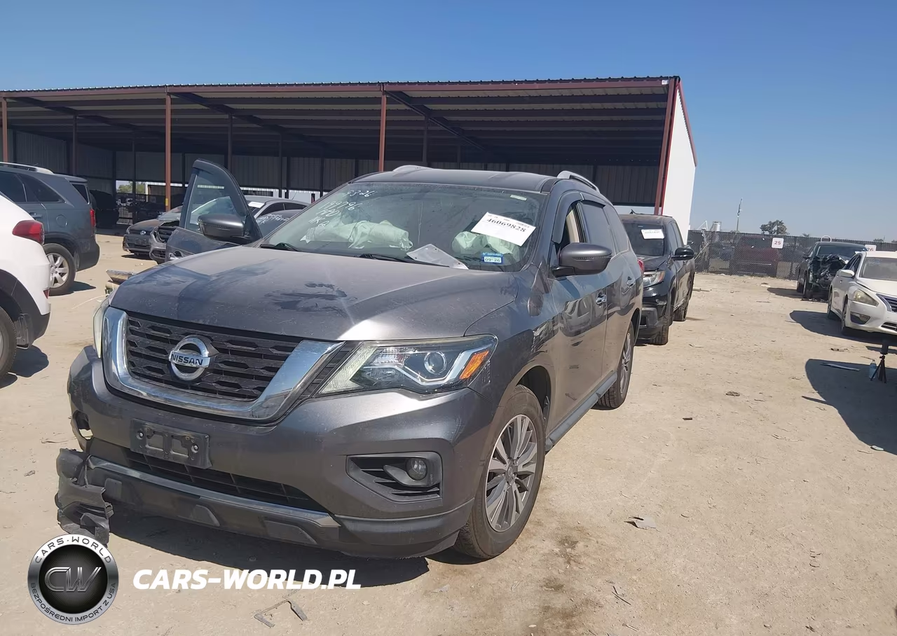 2019 Nissan Pathfinder Sv VIN:5N1DR2MN7KC630717 - 2