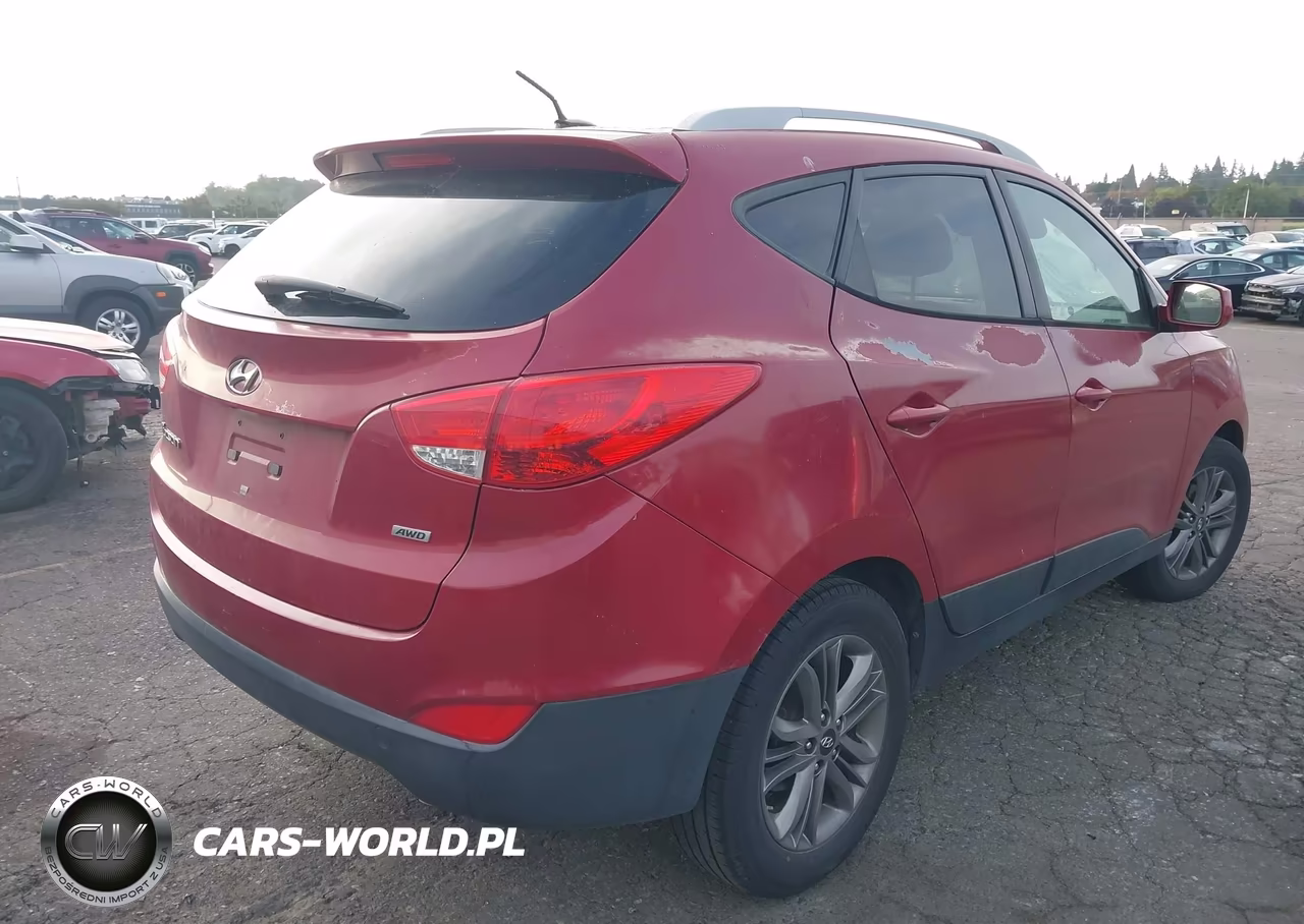 2014 Hyundai Tucson Se VIN:KM8JUCAG7EU879868 - 4