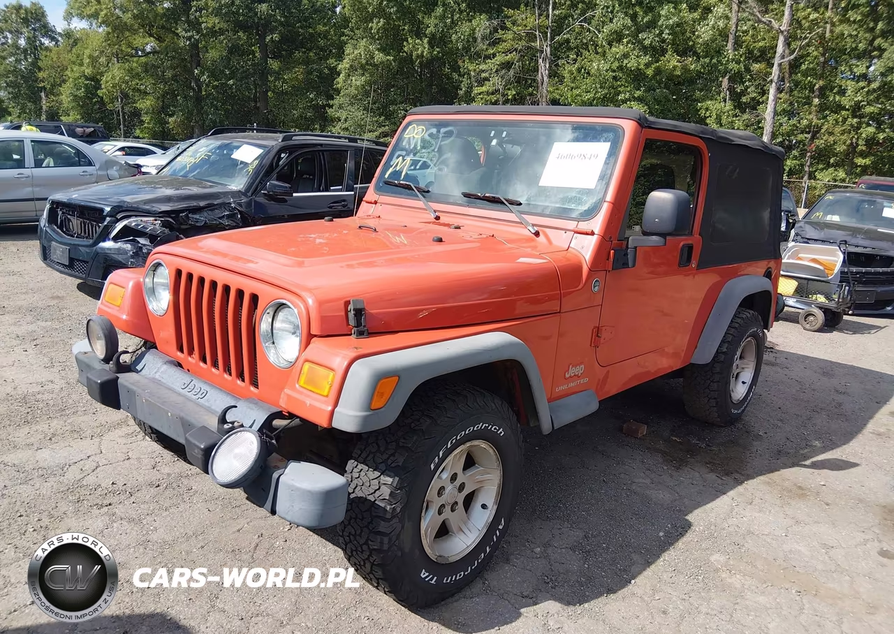 2005 Jeep Wrangler Unlimited VIN:1J4FA44S25P320066 - 2
