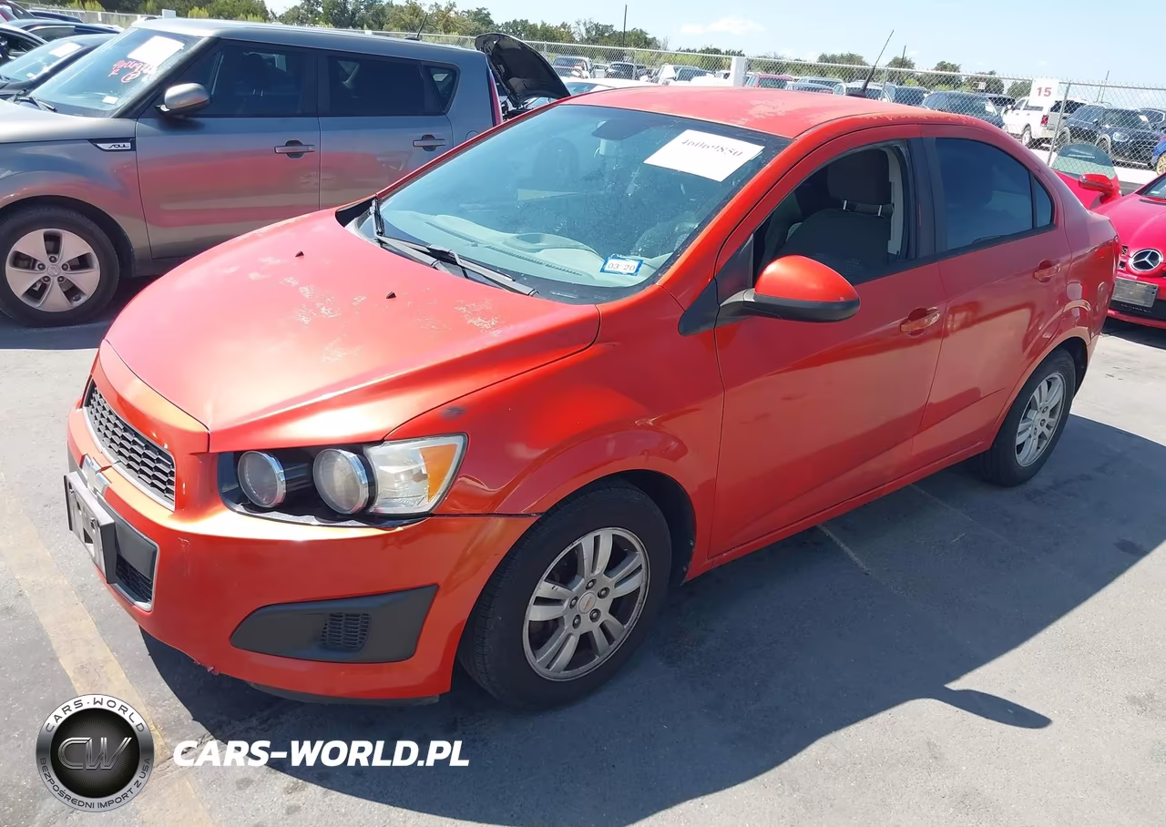 2012 Chevrolet Sonic 1Ls VIN:1G1JB5SH6C4172070 - 2