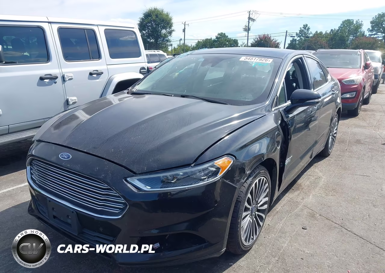 2017 Ford Fusion Energi Titanium VIN:3FA6P0SU5HR273569 - 2