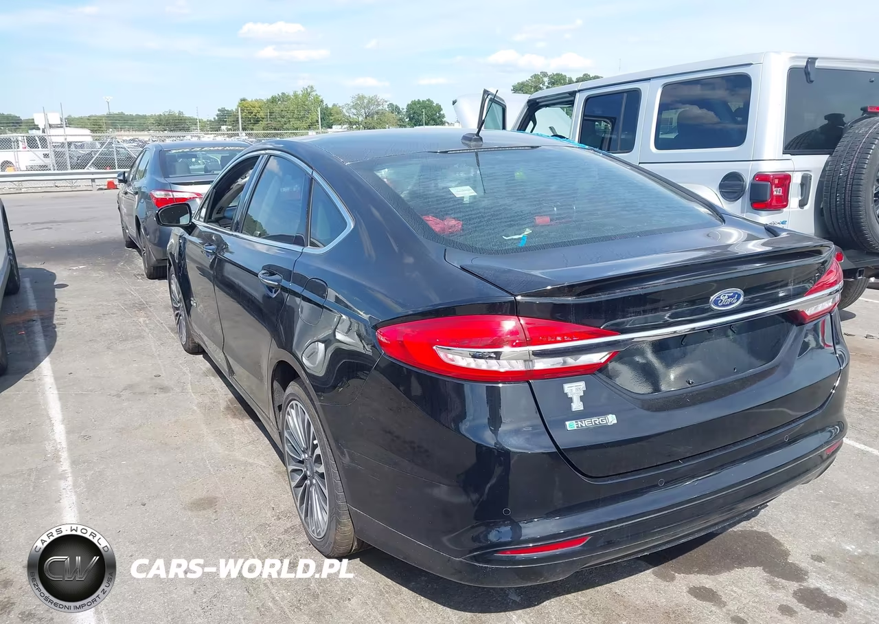 2017 Ford Fusion Energi Titanium VIN:3FA6P0SU5HR273569 - 3