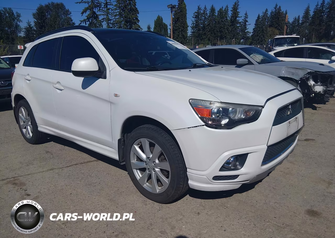 2012 Mitsubishi Outlander Sport Se VIN:JA4AR4AUXCZ007003 - 1