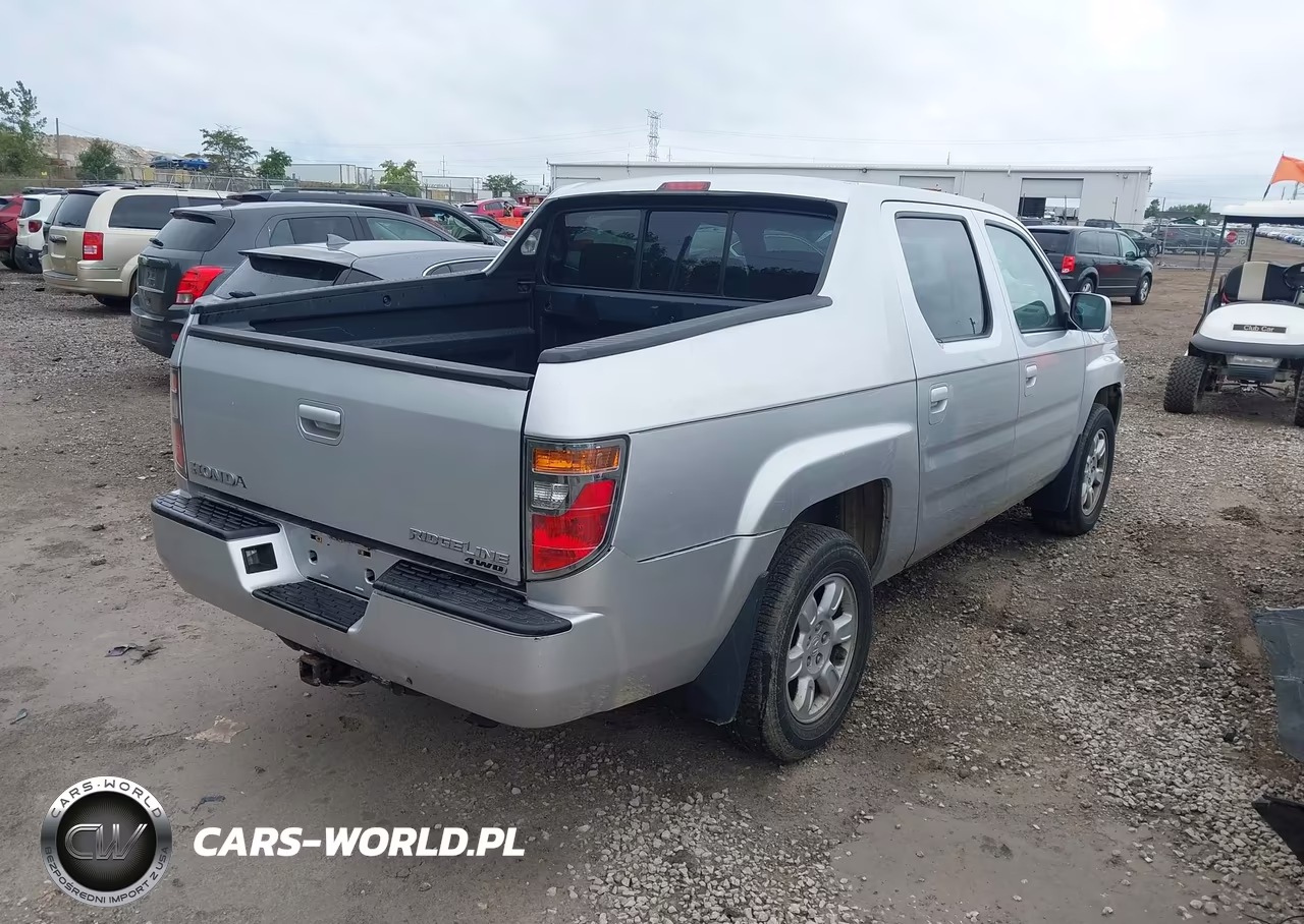 2006 Honda Ridgeline Rts VIN:2HJYK164X6H516783 - 4