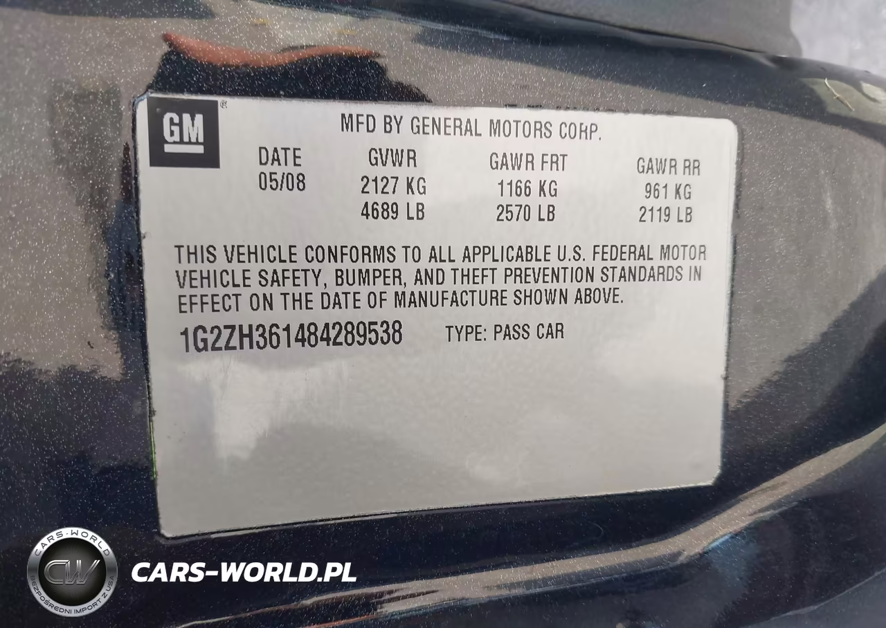 2008 Pontiac G6 Gt VIN:1G2ZH361484289538 - 9