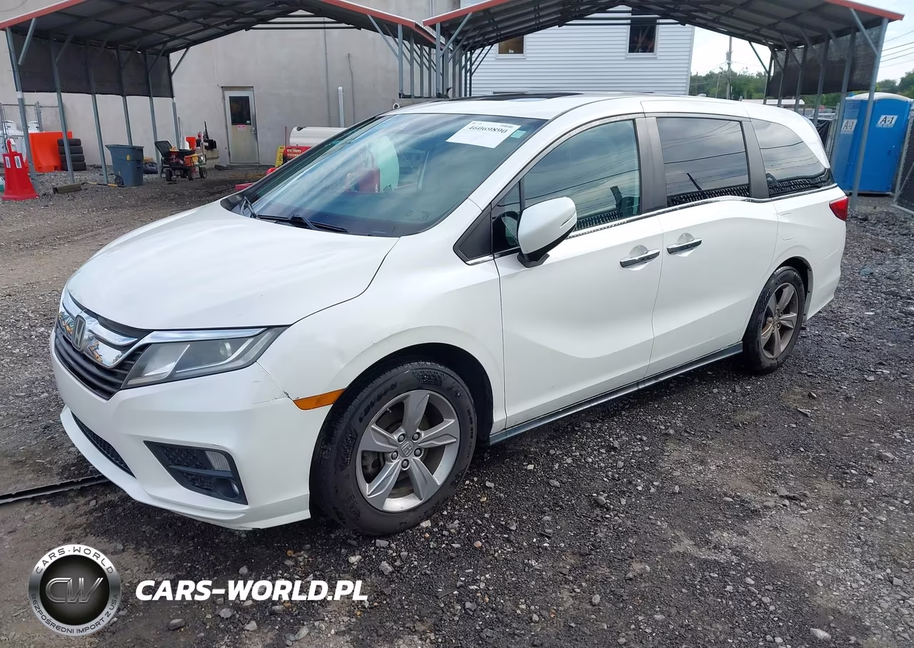 2018 Honda Odyssey Ex-L VIN:5FNRL6H78JB008580 - 2