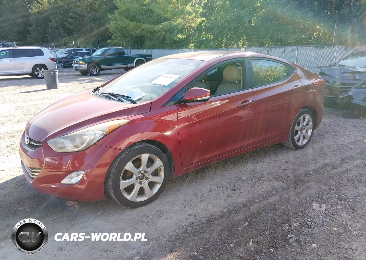 2012 Hyundai Elantra Limited (Ulsan Plant) VIN:KMHDH4AE0CU491304 - 2