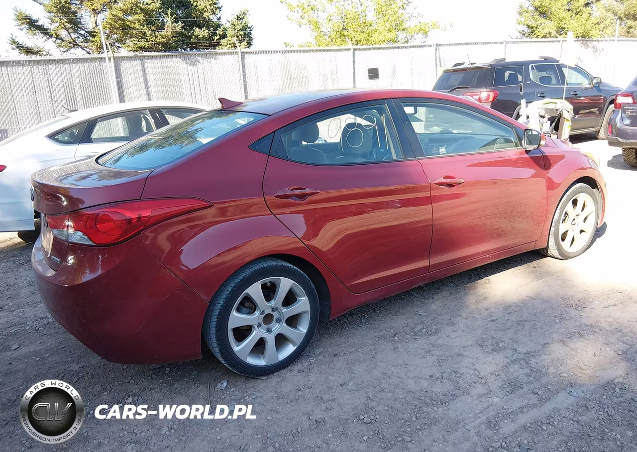 2012 Hyundai Elantra Limited (Ulsan Plant) VIN:KMHDH4AE0CU491304 - 4