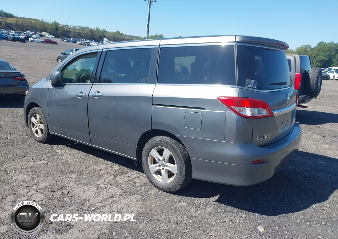 2015 Nissan Quest S VIN:JN8AE2KP9F9130797 - 3