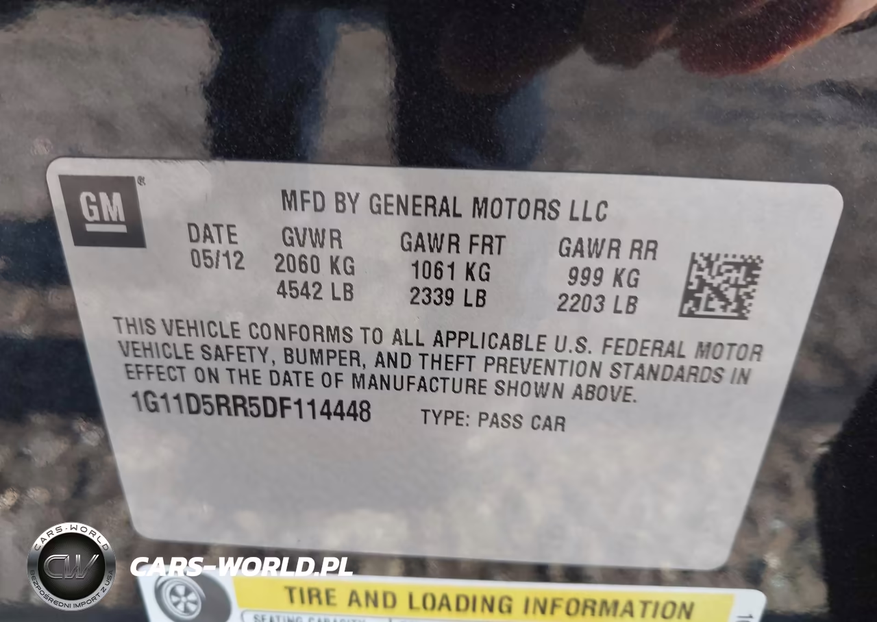 2013 Chevrolet Malibu Eco VIN:1G11D5RR5DF114448 - 9