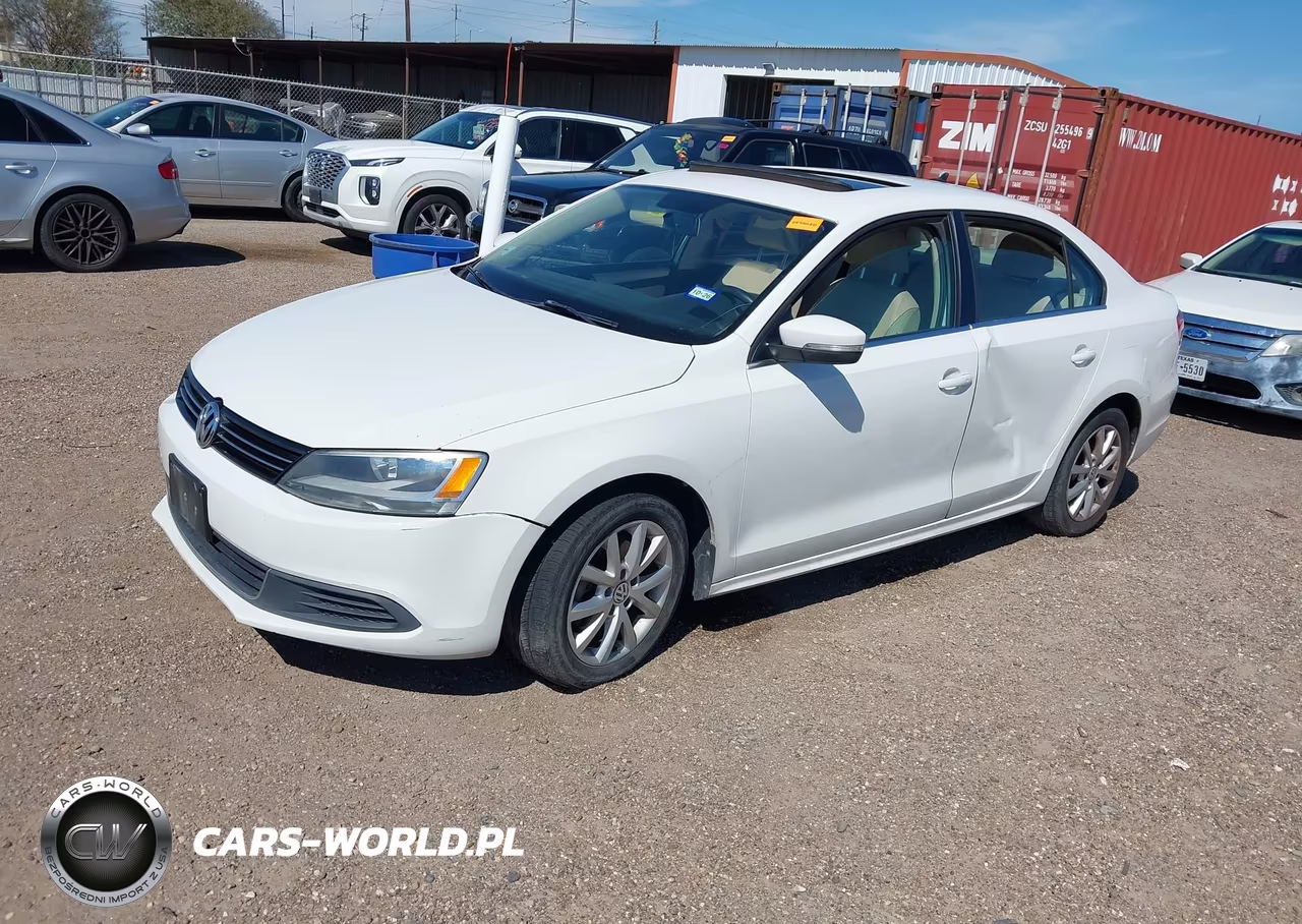 2014 Volkswagen Jetta 1.8T Se VIN:3VWD17AJ8EM377949 - 2