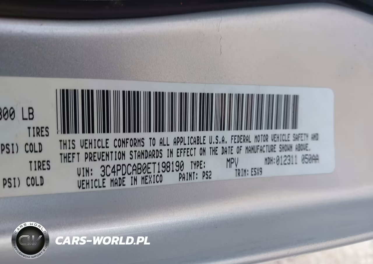 2014 Dodge Journey American Value Pkg VIN:3C4PDCAB0ET198190 - 9
