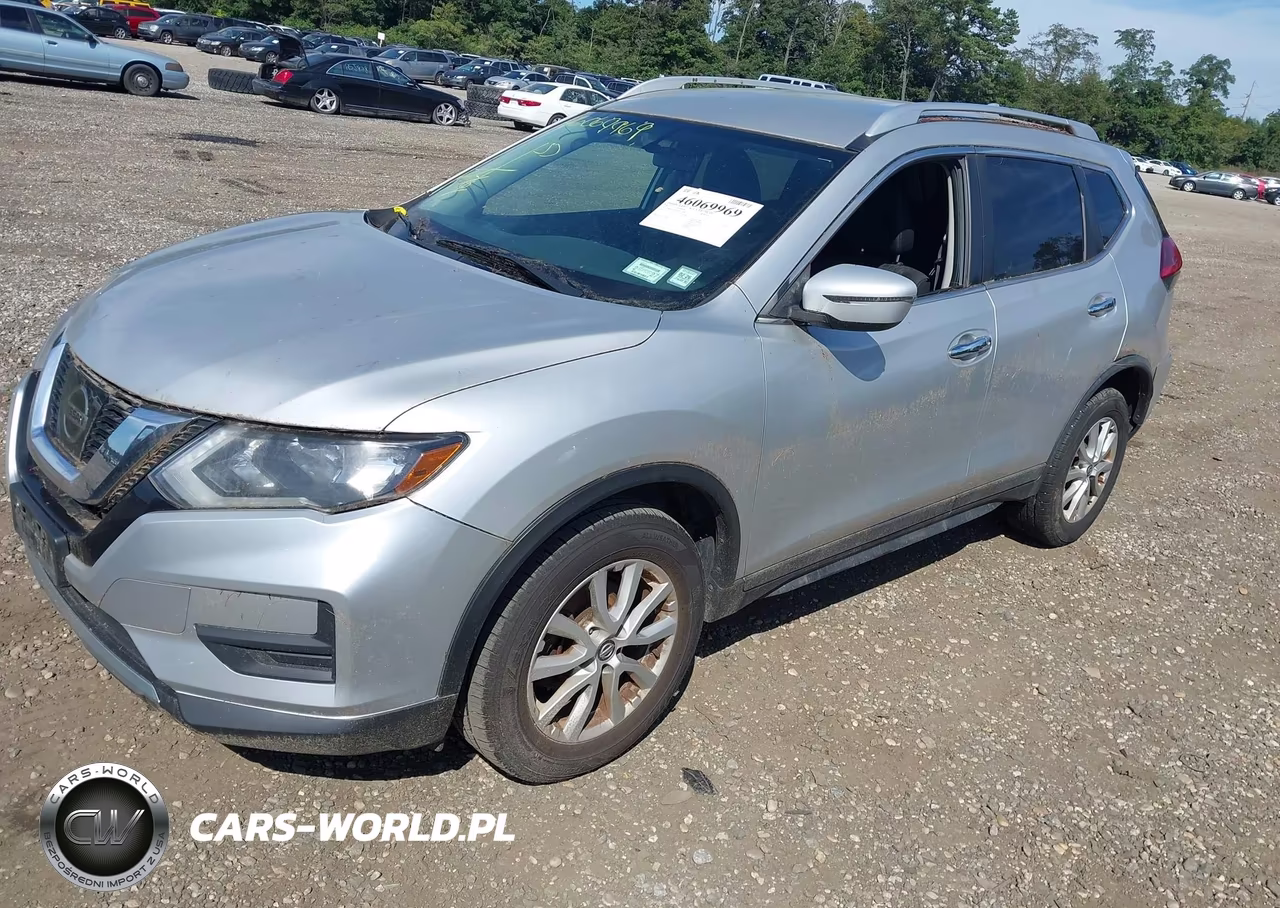 2017 Nissan Rogue Sv VIN:KNMAT2MV5HP577994 - 2