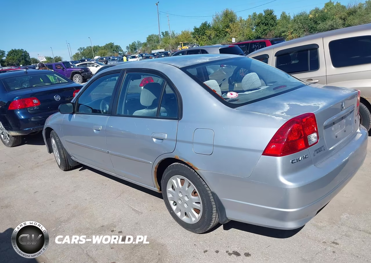 2005 Honda Civic Lx VIN:2HGES16675H614873 - 3