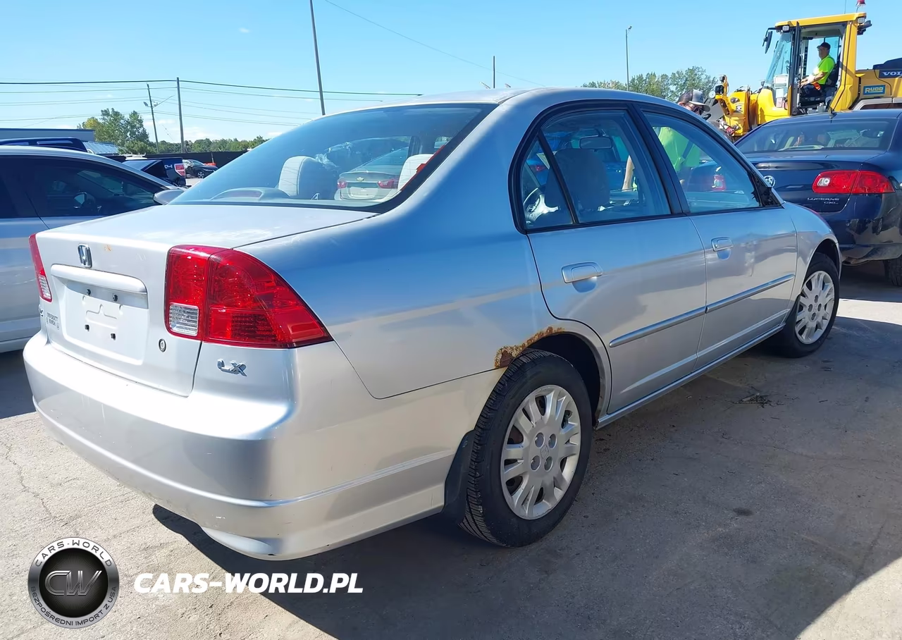 2005 Honda Civic Lx VIN:2HGES16675H614873 - 4