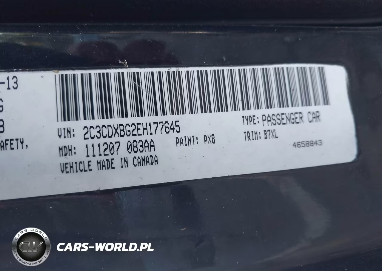 2014 Dodge Charger Se VIN:2C3CDXBG2EH177645 - 9