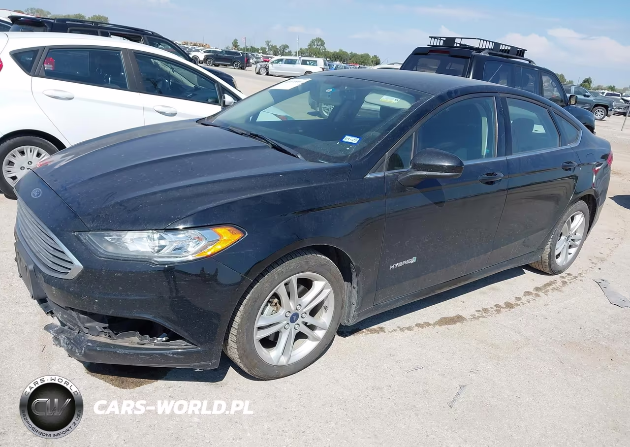 2018 Ford Fusion Hybrid Se VIN:3FA6P0LU8JR176533 - 2