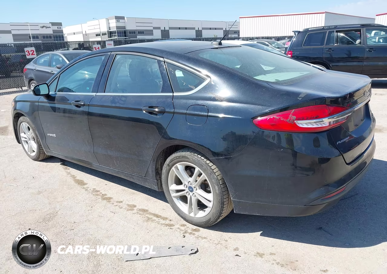 2018 Ford Fusion Hybrid Se VIN:3FA6P0LU8JR176533 - 3