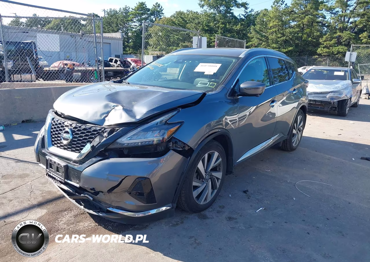 2019 Nissan Murano Sl VIN:5N1AZ2MS5KN129922 - 2