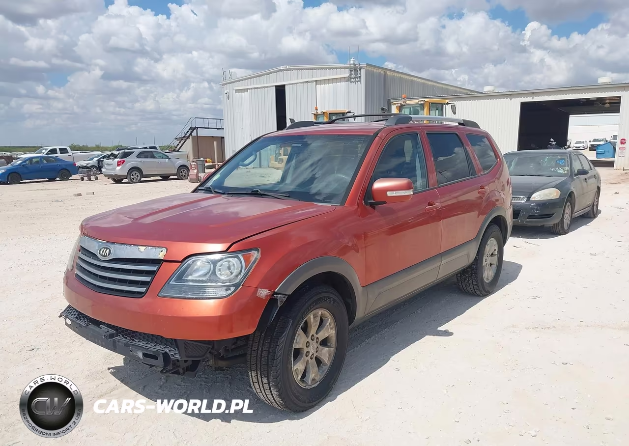 2009 KIA BORREGO LX VIN:KNDJH741395015729 - 2