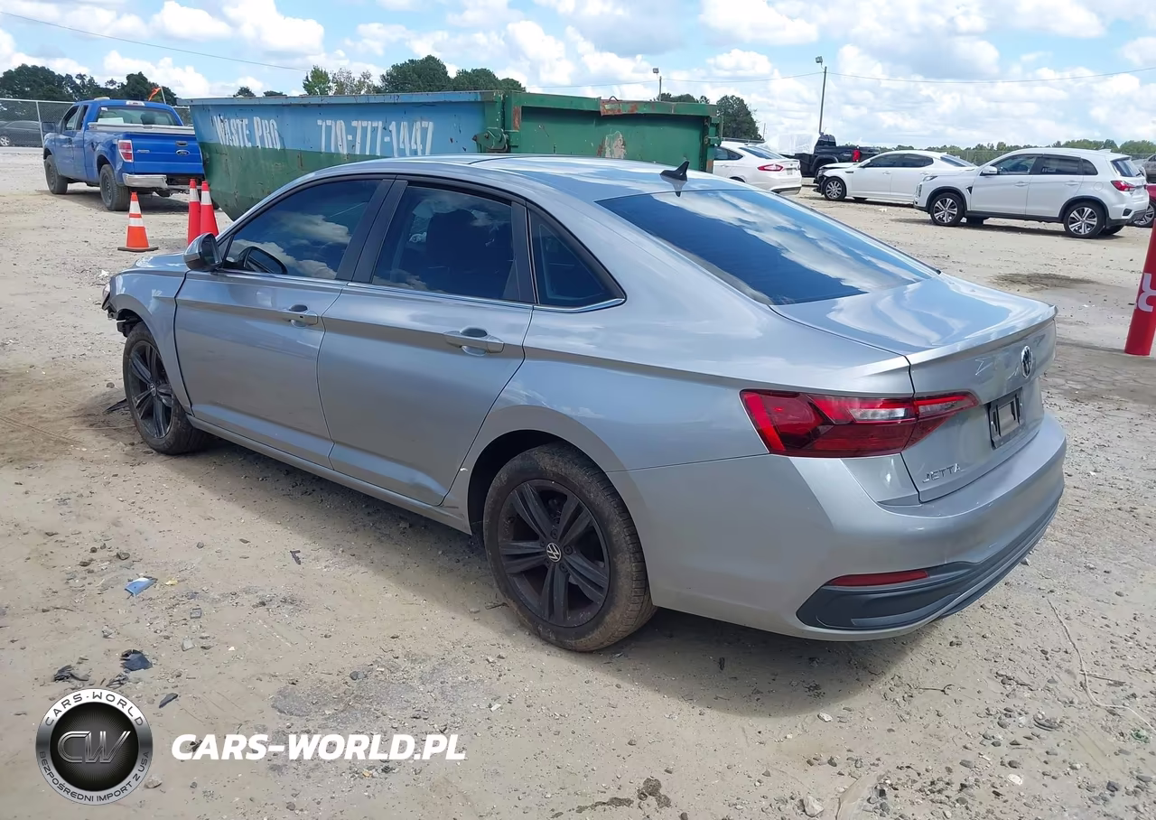 2023 Volkswagen Jetta 1.5T Se VIN:3VW7M7BU1PM013582 - 3