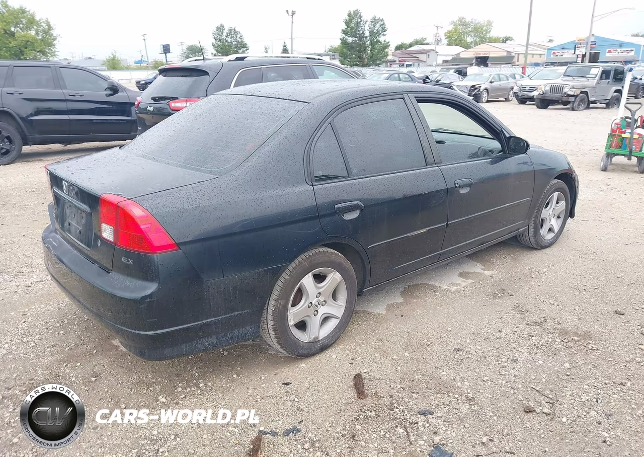 2005 Honda Civic Ex VIN:1HGES26755L005475 - 4