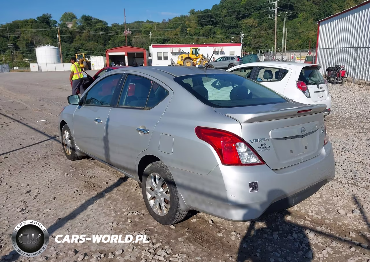 2017 Nissan Versa 1.6 Sv VIN:3N1CN7AP7HL851538 - 3