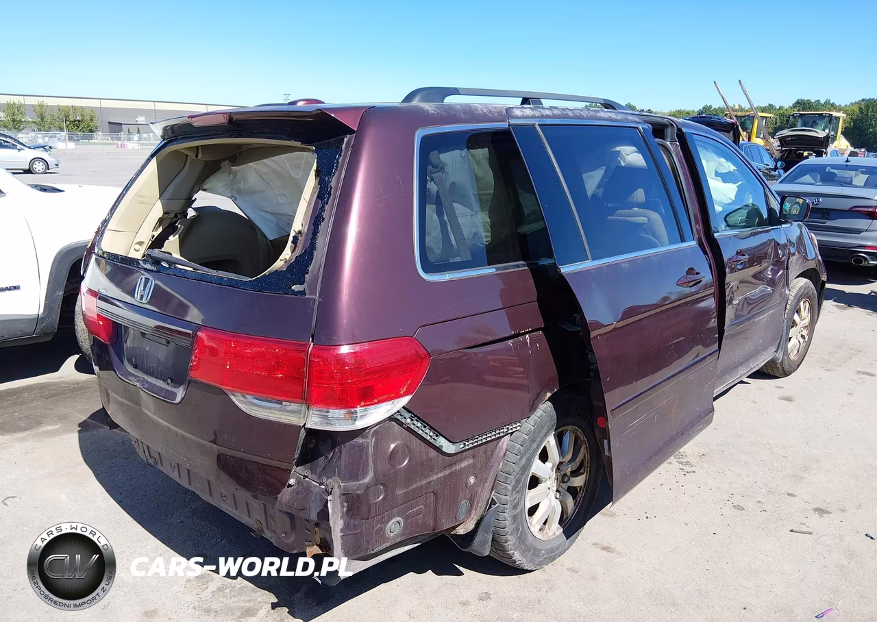 2009 Honda Odyssey Ex-L VIN:5FNRL38649B410713 - 4