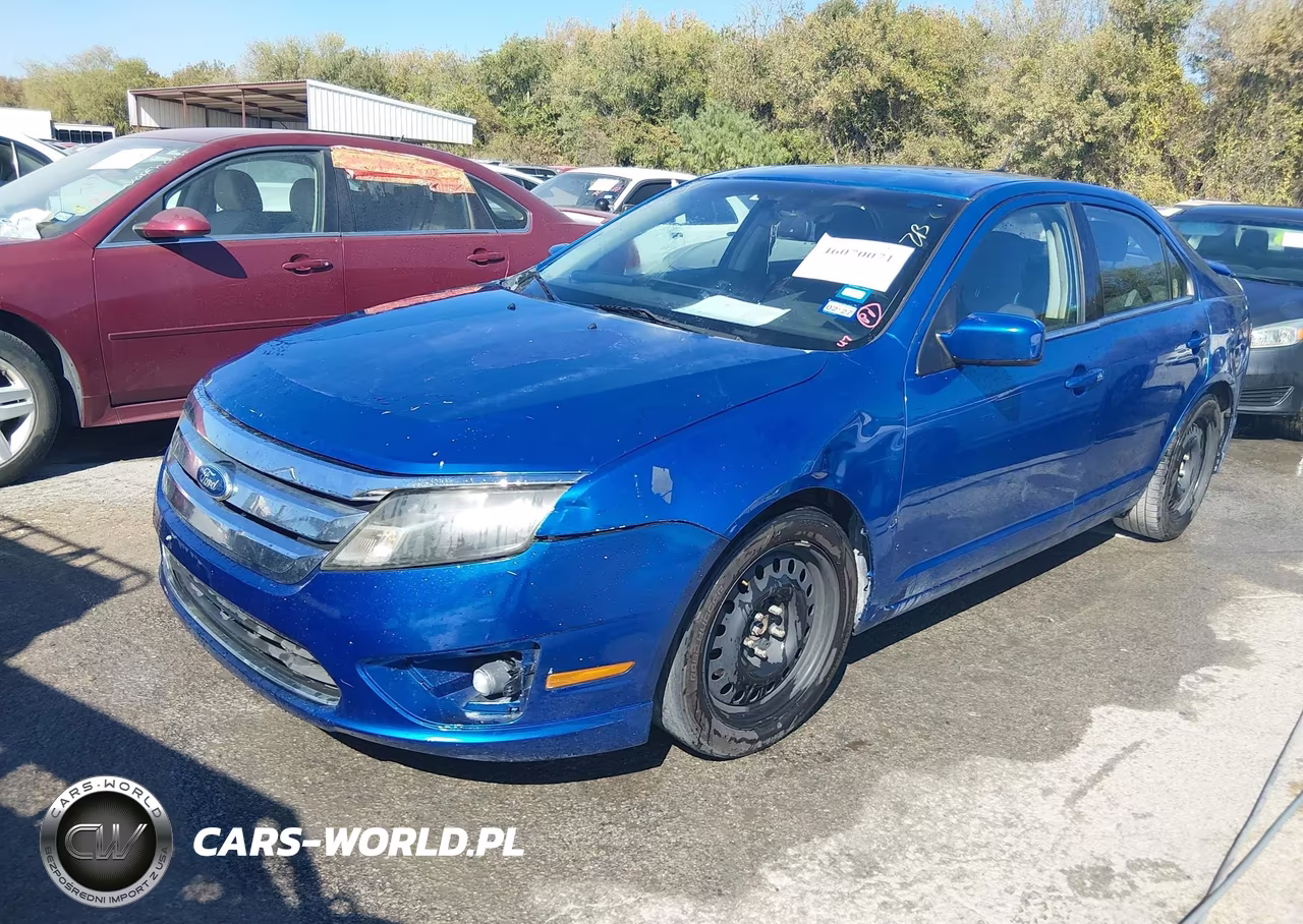 2011 Ford Fusion Se VIN:3FAHP0HAXBR107206 - 2