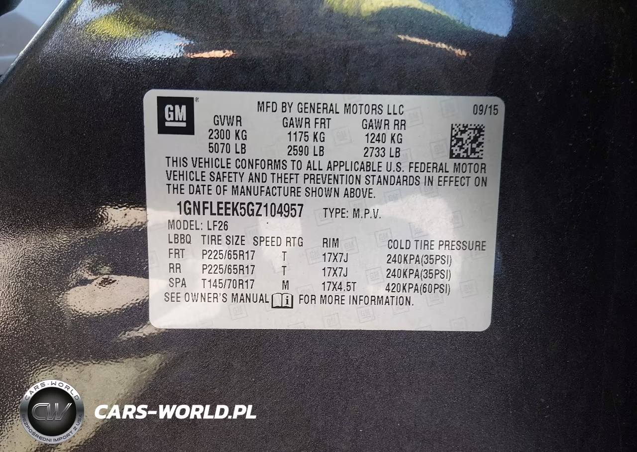 2016 Chevrolet Equinox Ls VIN:1GNFLEEK5GZ104957 - 9