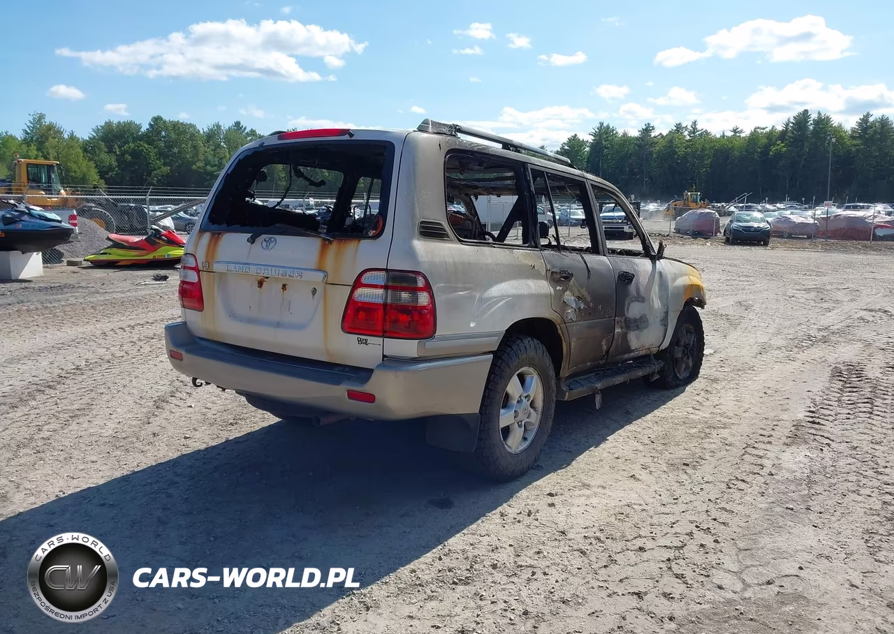 2005 Toyota Land Cruiser V8 VIN:JTEHT05J852077038 - 4