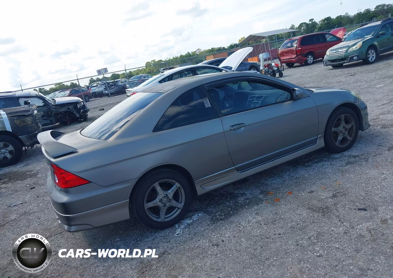 2005 Honda Civic Ex VIN:1HGEM22945L053695 - 4