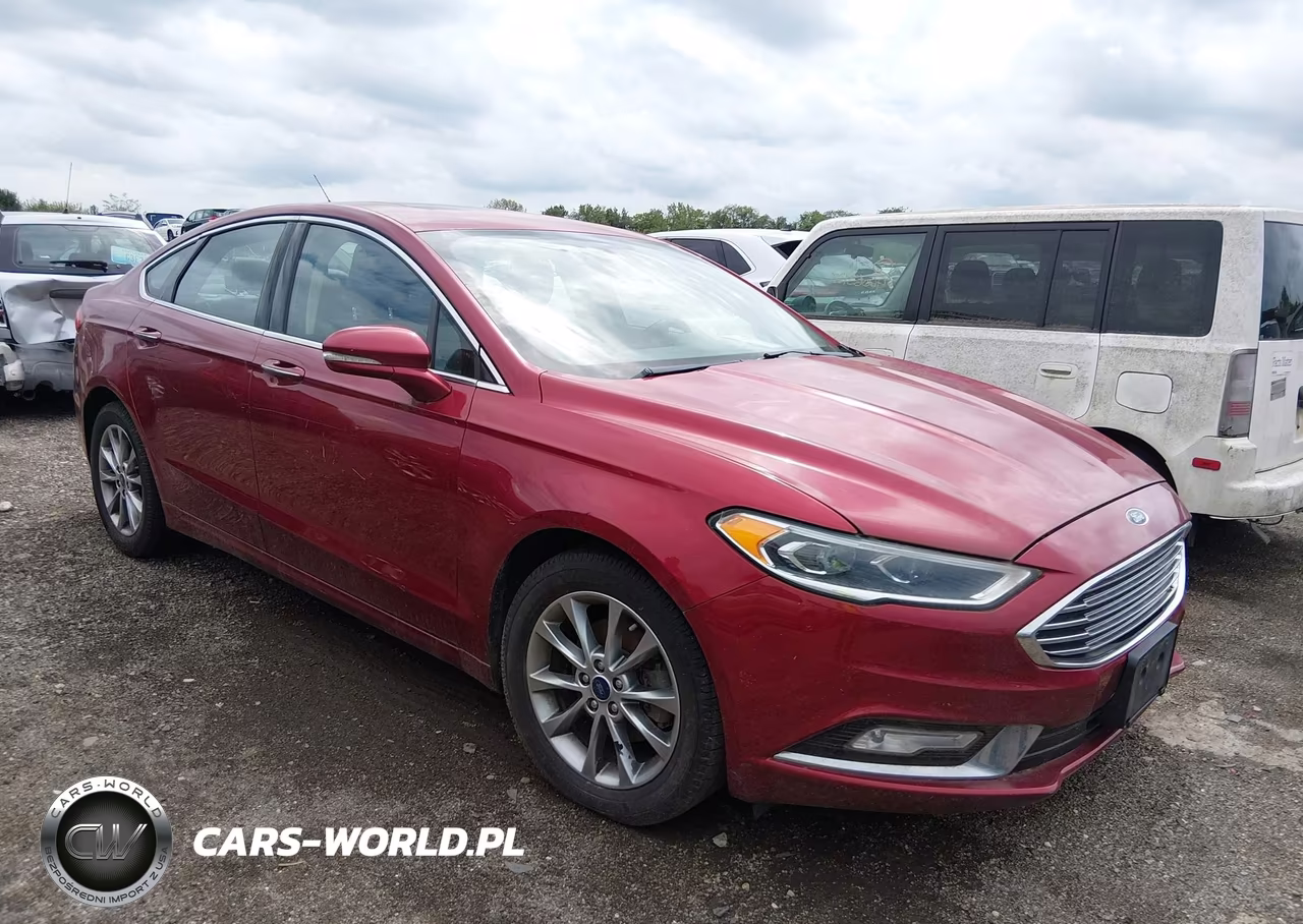 2017 Ford Fusion Se VIN:3FA6P0HD2HR177096 - 1