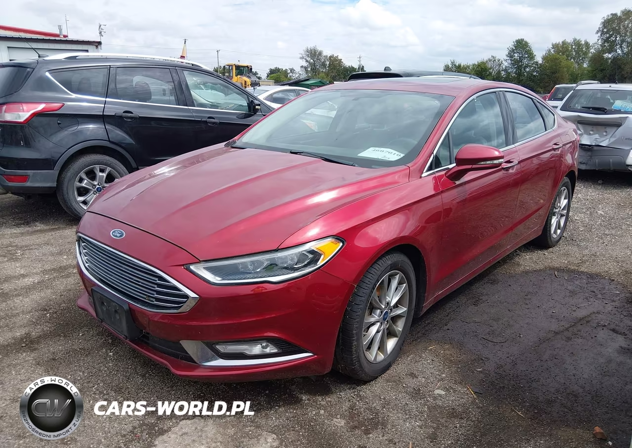 2017 Ford Fusion Se VIN:3FA6P0HD2HR177096 - 2