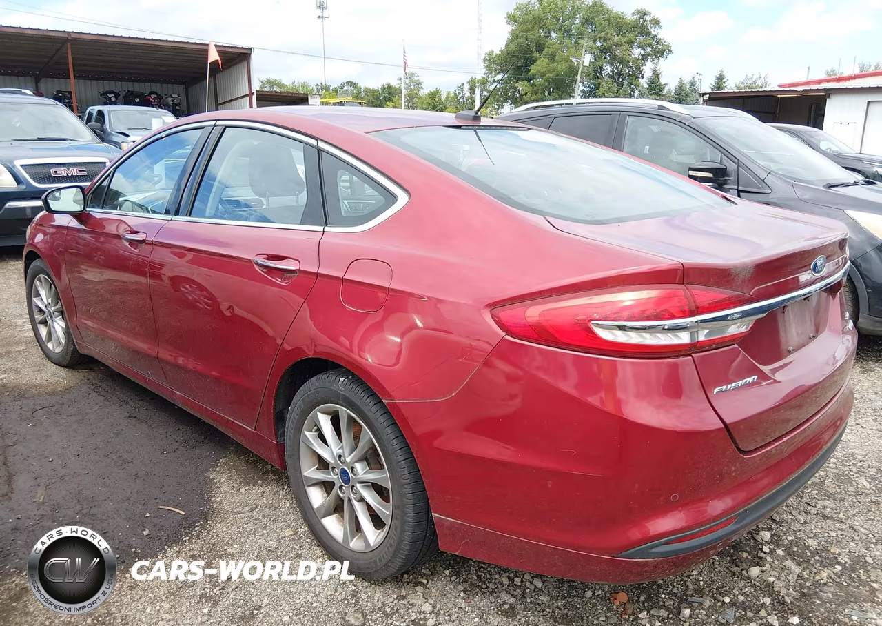 2017 Ford Fusion Se VIN:3FA6P0HD2HR177096 - 3